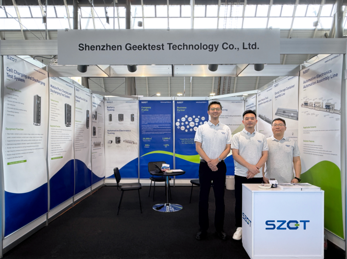 GEEKTEST makes its debut at The Battery Show Europe 2025 GEEKTEST makes its debut at The Battery Show Europe 2025