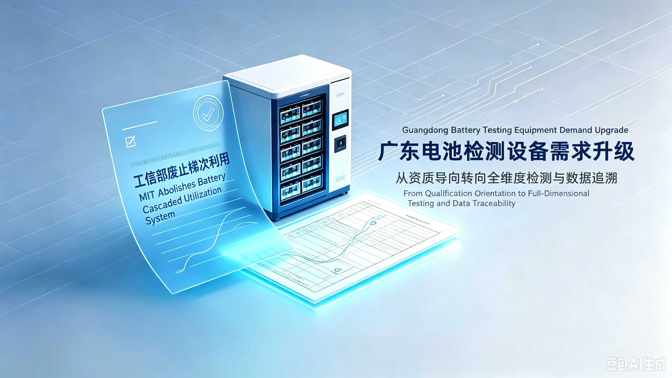 MIIT Abolishes Cascading Utilization Regulation: What Changes Face Guangdong Battery Testing Equipment Demand? MIIT Abolishes Cascading Utilization Regulation: What Changes Face Guangdong Battery Testing Equipment Demand?